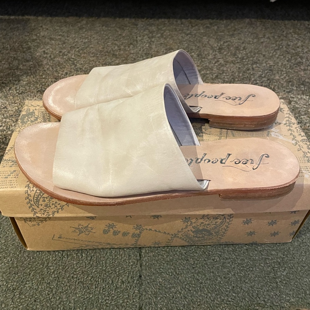 Free People Vicente Slide Sandals - Size 38 (US 8)